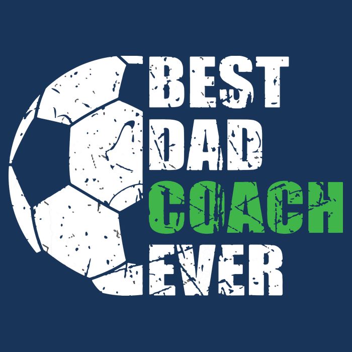 Best Soccer Dad Coach Ever Retro Father Soccer Coach Dad Cooling Performance Crew T-Shirt