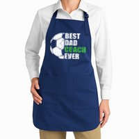 Best Soccer Dad Coach Ever Retro Father Soccer Coach Dad Apron