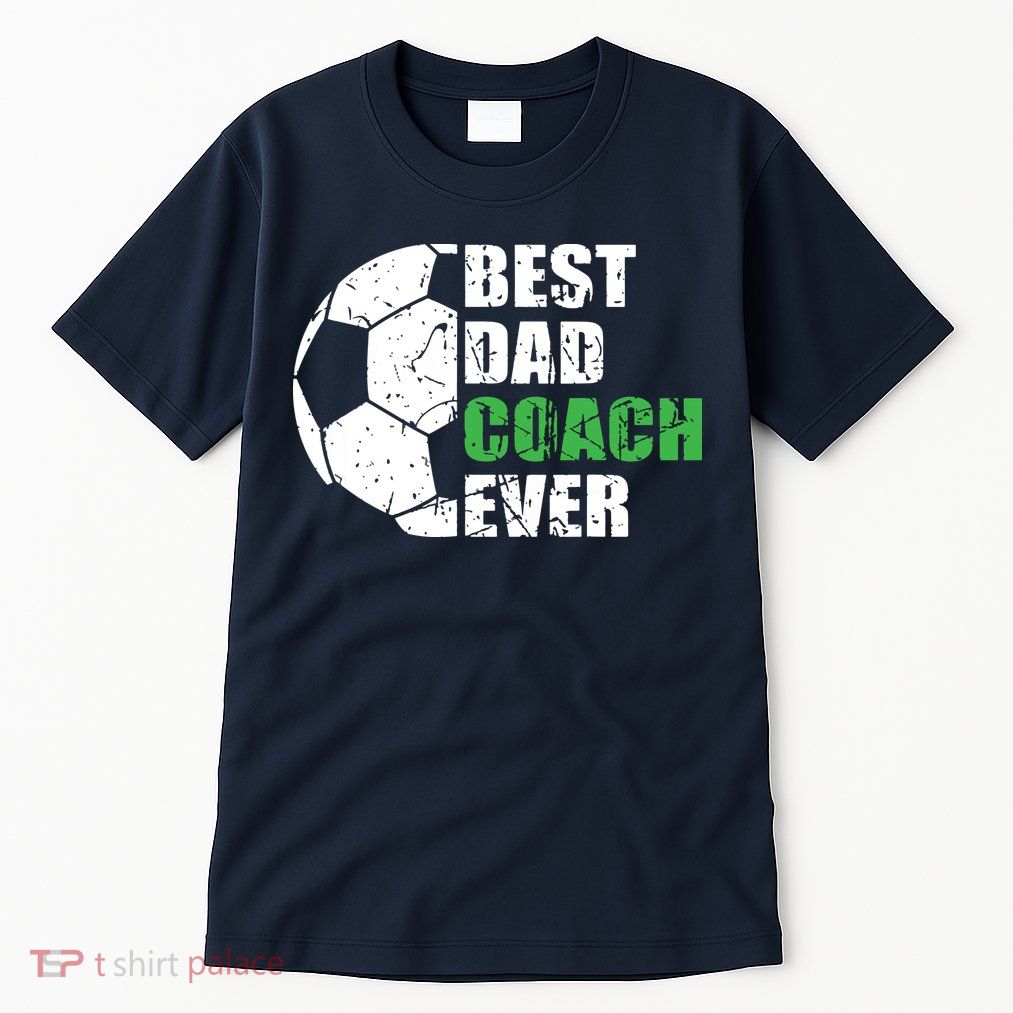 Best Soccer Dad Coach Ever Retro Father Soccer Coach Dad Tall T-Shirt