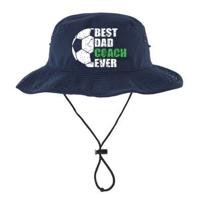 Best Soccer Dad Coach Ever Retro Father Soccer Coach Dad Bucket Hat