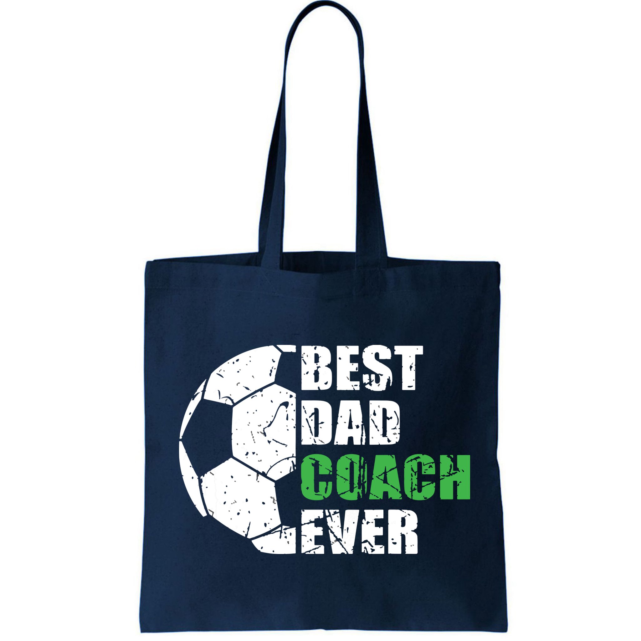 Best Soccer Dad Coach Ever Retro Father Soccer Coach Dad Bag