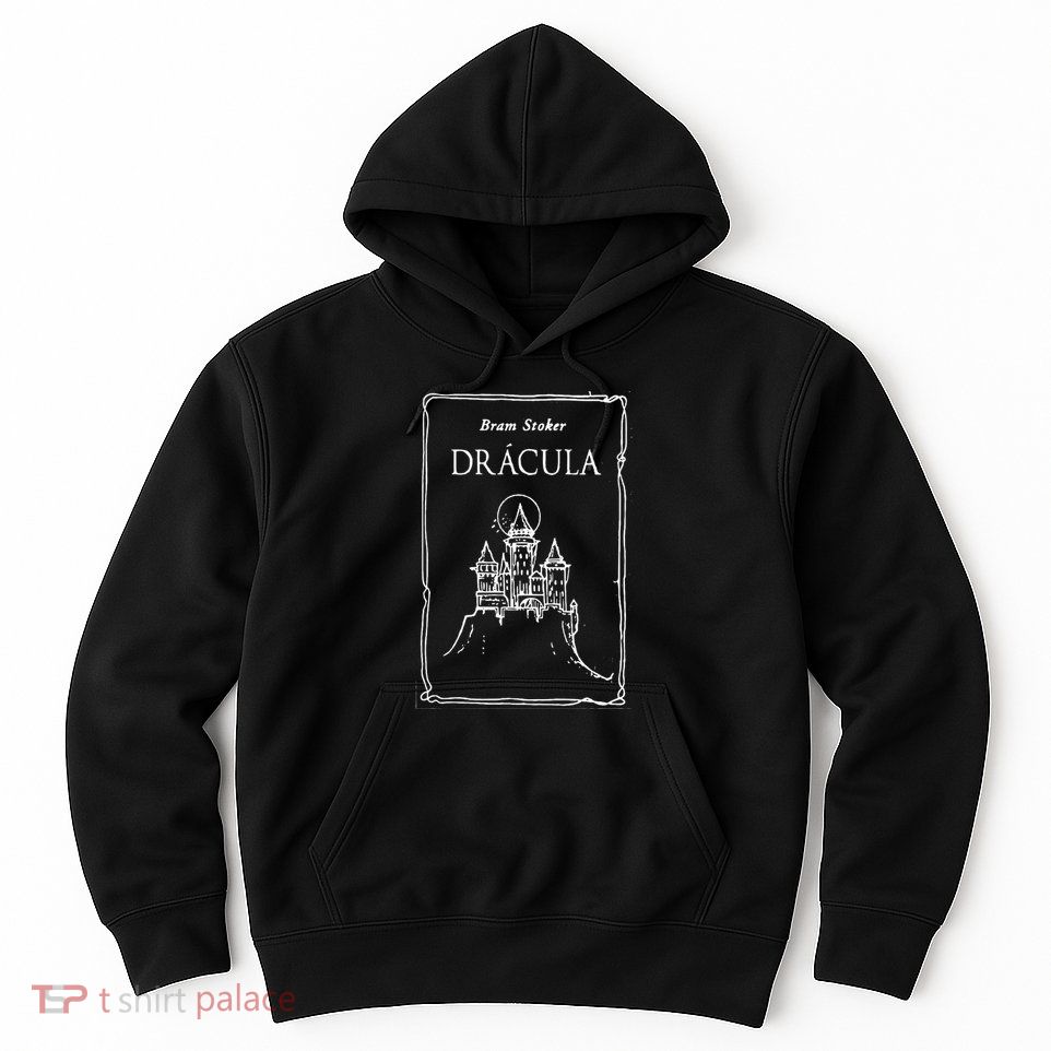 Bram StokerS Dracula 1897 Original Book Cover Hoodie