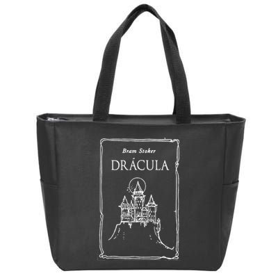 Bram StokerS Dracula 1897 Original Book Cover Zip Tote Bag