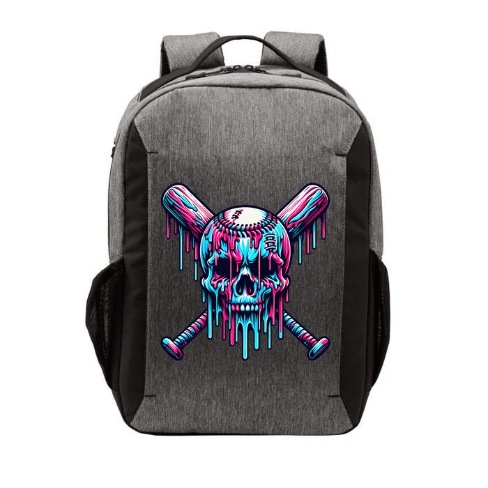 Baseball Skull Drip Baseball Drip Baseball Ice Cream Drip Vector Backpack