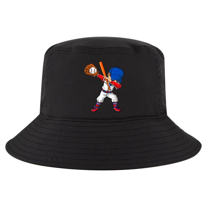 Baseballer Sports Dabbing Baseball Player Dad Gift Cool Comfort Performance Bucket Hat