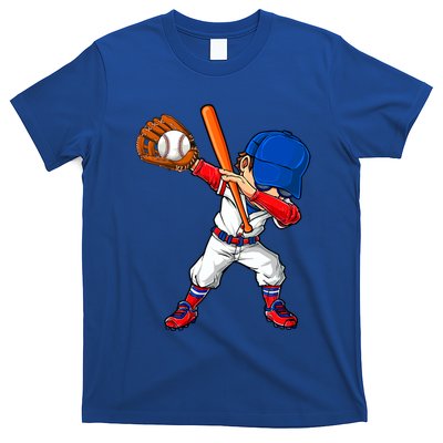Baseballer Sports Dabbing Baseball Player Dad Gift T-Shirt