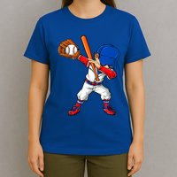 Baseballer Sports Dabbing Baseball Player Dad Gift T-Shirt