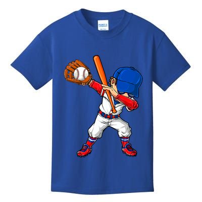 Baseballer Sports Dabbing Baseball Player Dad Gift Kids T-Shirt