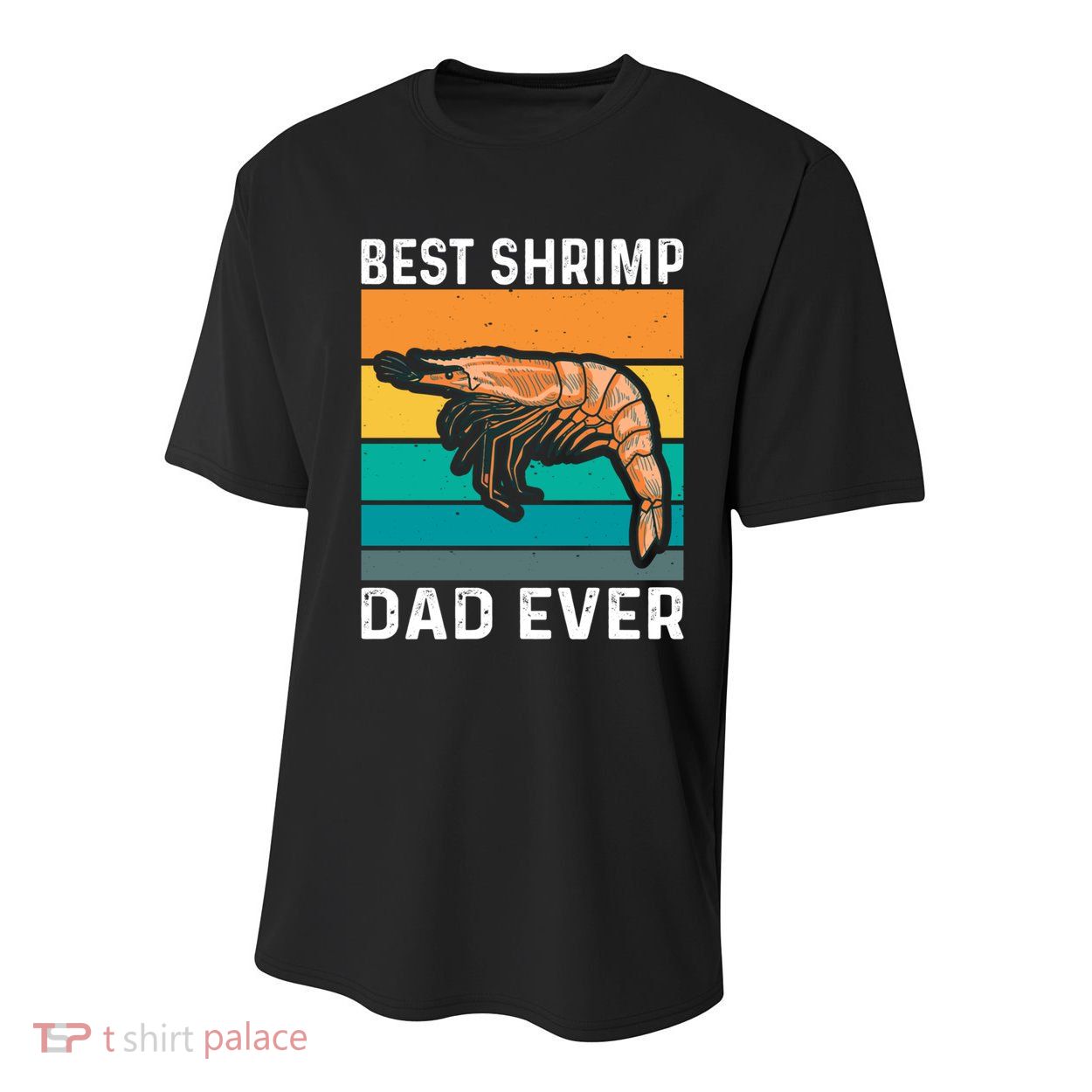 Best Shrimp Dad Ever Quote Shrimp Dad Cute Gift Youth Performance Sprint T-Shirt