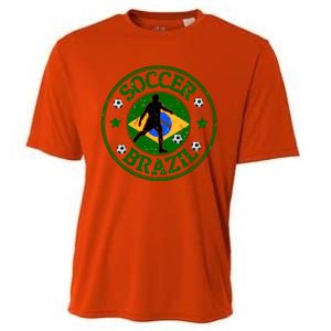 Brazil Soccer Design Cooling Performance Crew T-Shirt