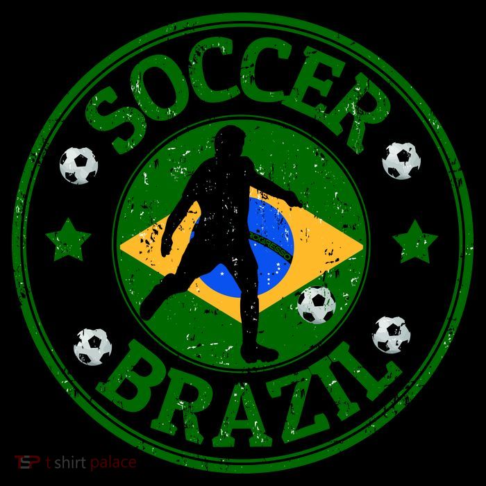 Brazil Soccer Design Poster