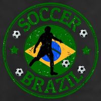 Brazil Soccer Design Golf Towel