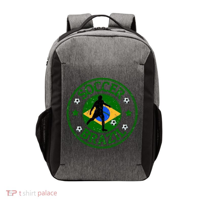 Brazil Soccer Design Vector Backpack