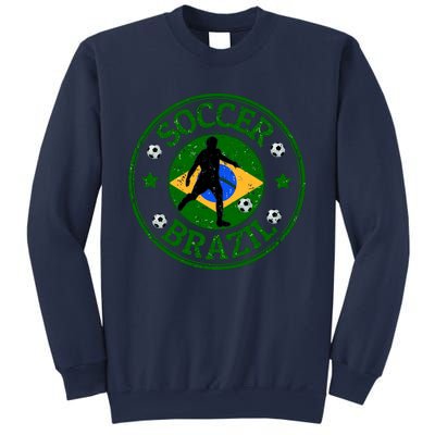 Brazil Soccer Design Sweatshirt