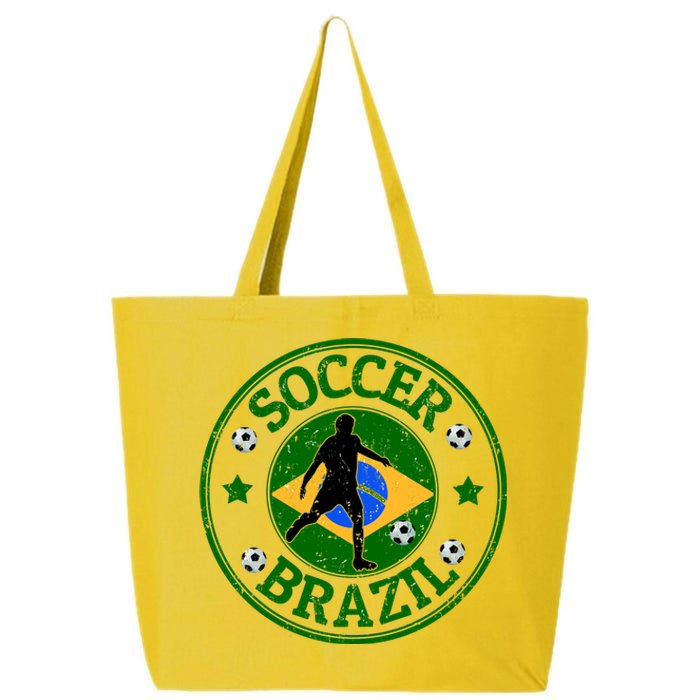 Brazil Soccer Design 25L Jumbo Tote