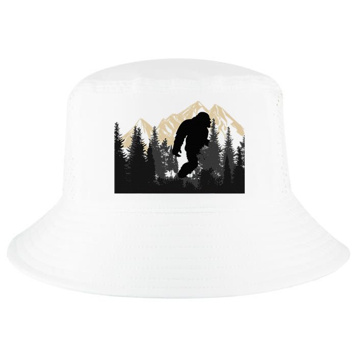 Bigfoot Sasquatch Design Trip Hiking Lovers Cool Comfort Performance Bucket Hat