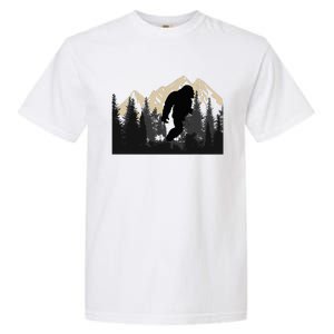 Bigfoot Sasquatch Design Trip Hiking Lovers Garment-Dyed Heavyweight T-Shirt