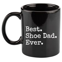 Best Shoe Dad Ever Cute Gift 11oz C Handle Ceramic Mug