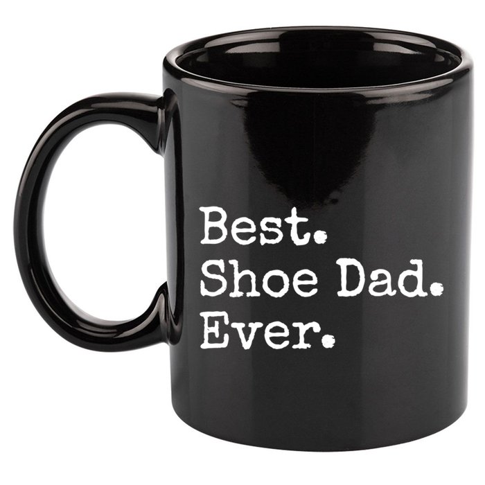 Best Shoe Dad Ever Cute Gift 11oz C Handle Ceramic Mug
