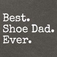 Best Shoe Dad Ever Cute Gift Cotton Canvas Backpack