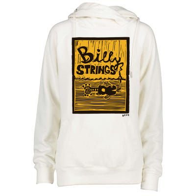 Billy Strings Danny Barnes Fish Guitar Summer Tour Womens Funnel Neck Pullover Hood