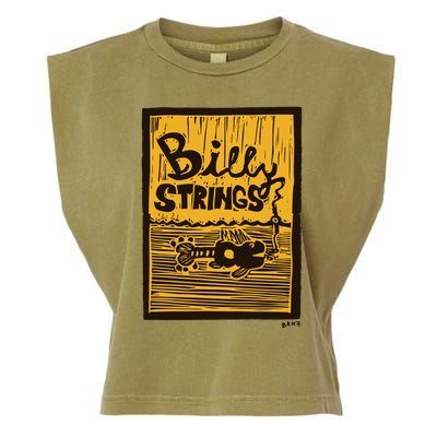 Billy Strings Danny Barnes Fish Guitar Summer Tour Garment-Dyed Women's Muscle Tee