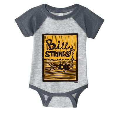 Billy Strings Danny Barnes Fish Guitar Summer Tour Infant Baby Jersey Bodysuit