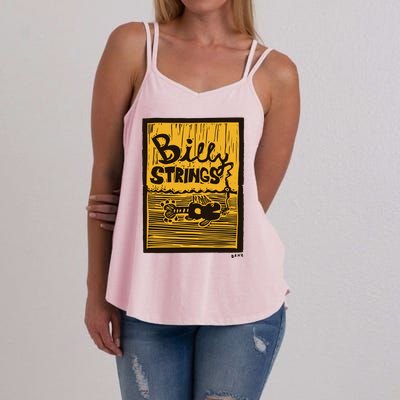 Billy Strings Danny Barnes Fish Guitar Summer Tour Women's Strappy Tank