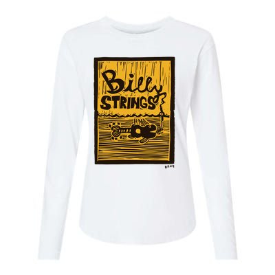 Billy Strings Danny Barnes Fish Guitar Summer Tour Womens Cotton Relaxed Long Sleeve T-Shirt