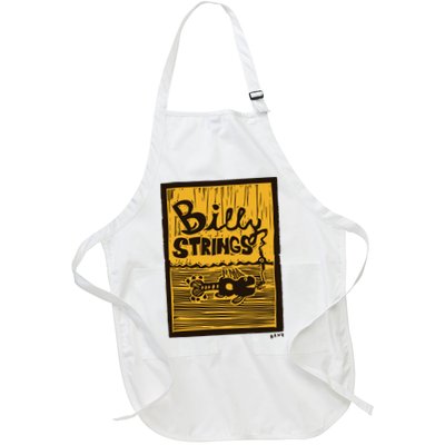 Billy Strings Danny Barnes Fish Guitar Summer Tour Full-Length Apron With Pockets