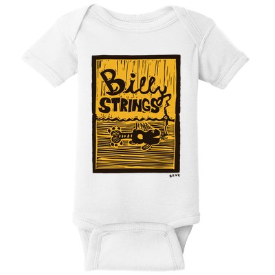 Billy Strings Danny Barnes Fish Guitar Summer Tour Baby Bodysuit