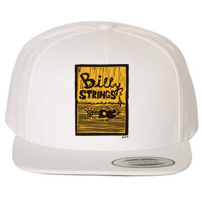 Billy Strings Danny Barnes Fish Guitar Summer Tour Wool Snapback Cap