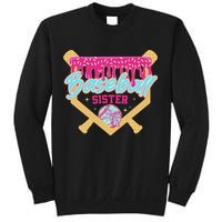 Baseball Sister Drip Ice Cream Baseball Game Day Sweatshirt