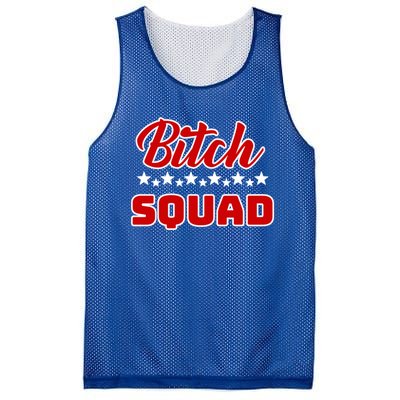 Bitch Squad Design Gift Mesh Reversible Basketball Jersey Tank