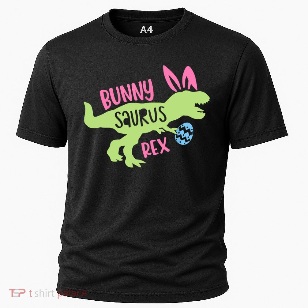 Bunny Saurus Dinosaur Easter Day Performance Shirt