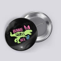 Bunny Saurus Dinosaur Easter Day Button
