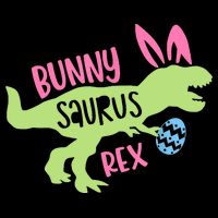 Bunny Saurus Dinosaur Easter Day 16 in Basic Backpack