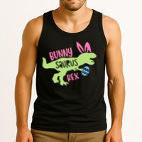 Bunny Saurus Dinosaur Easter Day Tank Top