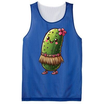 Best Summer Design Cucumber Pickle Lover Gift Mesh Reversible Basketball Jersey Tank