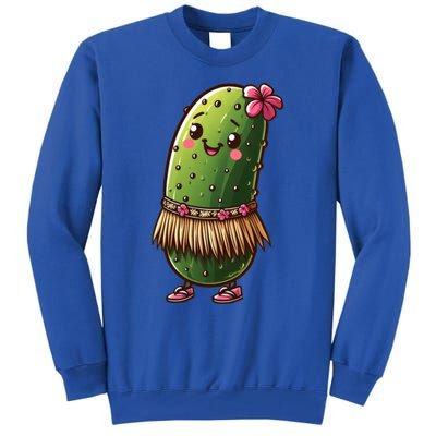 Best Summer Design Cucumber Pickle Lover Gift Tall Sweatshirt