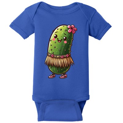 Best Summer Design Cucumber Pickle Lover Gift Baby Bodysuit