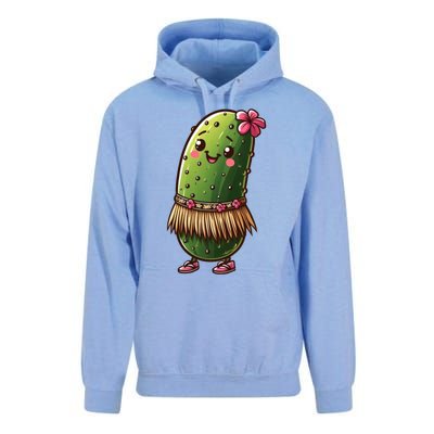 Best Summer Design Cucumber Pickle Lover Gift Unisex Surf Hoodie