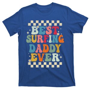 Best Surfing Daddy Ever Retro Groovy Gift Surfing Daddy Great Gift T-Shirt