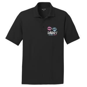 Baby Shower Dad Or Blue Daddy Loves You Gender Reveal PosiCharge RacerMesh Polo