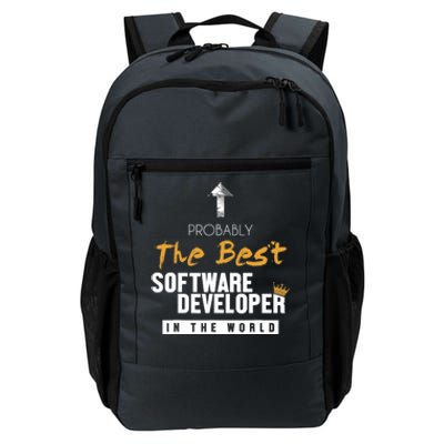 Best Software Developer World Full Stack Software Developer Daily Commute Backpack