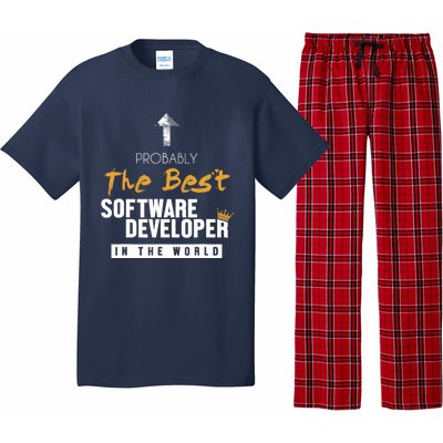 Best Software Developer World Full Stack Software Developer Pajama Set