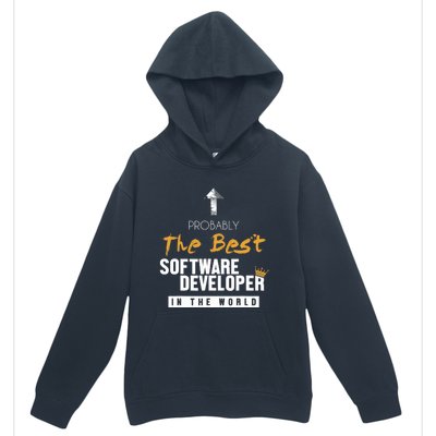 Best Software Developer World Full Stack Software Developer Urban Pullover Hoodie