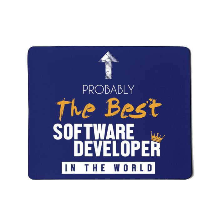 Best Software Developer World Full Stack Software Developer Mousepad