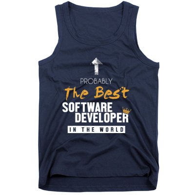 Best Software Developer World Full Stack Software Developer Tank Top