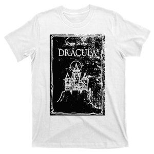 Bram StokerS Dracula 1897 Original Book Cover Art T-Shirt